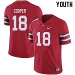 Youth Ohio State Buckeyes #18 Jonathon Cooper Red Nike NCAA College Football Jersey Freeshipping XPA8544VN
